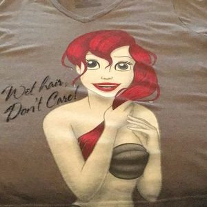 Plus Size Ariel Disney shirt